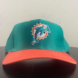 Vintage Miami Dolphins Snapback Hat Cap OSFA NFL Football Florida FL Dan Marino 1990s 90s