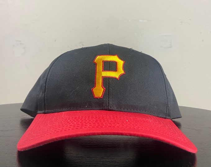 Vintage Pittsburg Pirates Snapback Hat Twins Enterprise OSFA MLB Baseball National League Pennsylvania Clemente Bond 1990s 90s