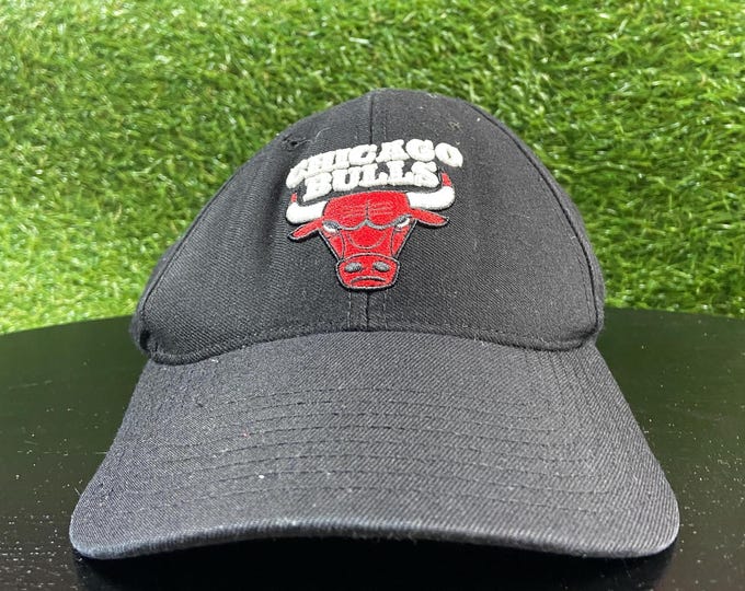 Vintage Chicago Bulls Snapback Hat OSFA NBA Basketball Michael Jordan Classic Illinois Last Dance 1990s 90s