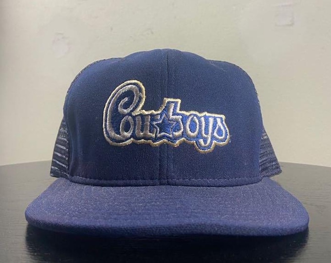 Vintage Dallas Cowboys Snapback Hat OSFA NFL Football Aikman Texas 1990s 90s