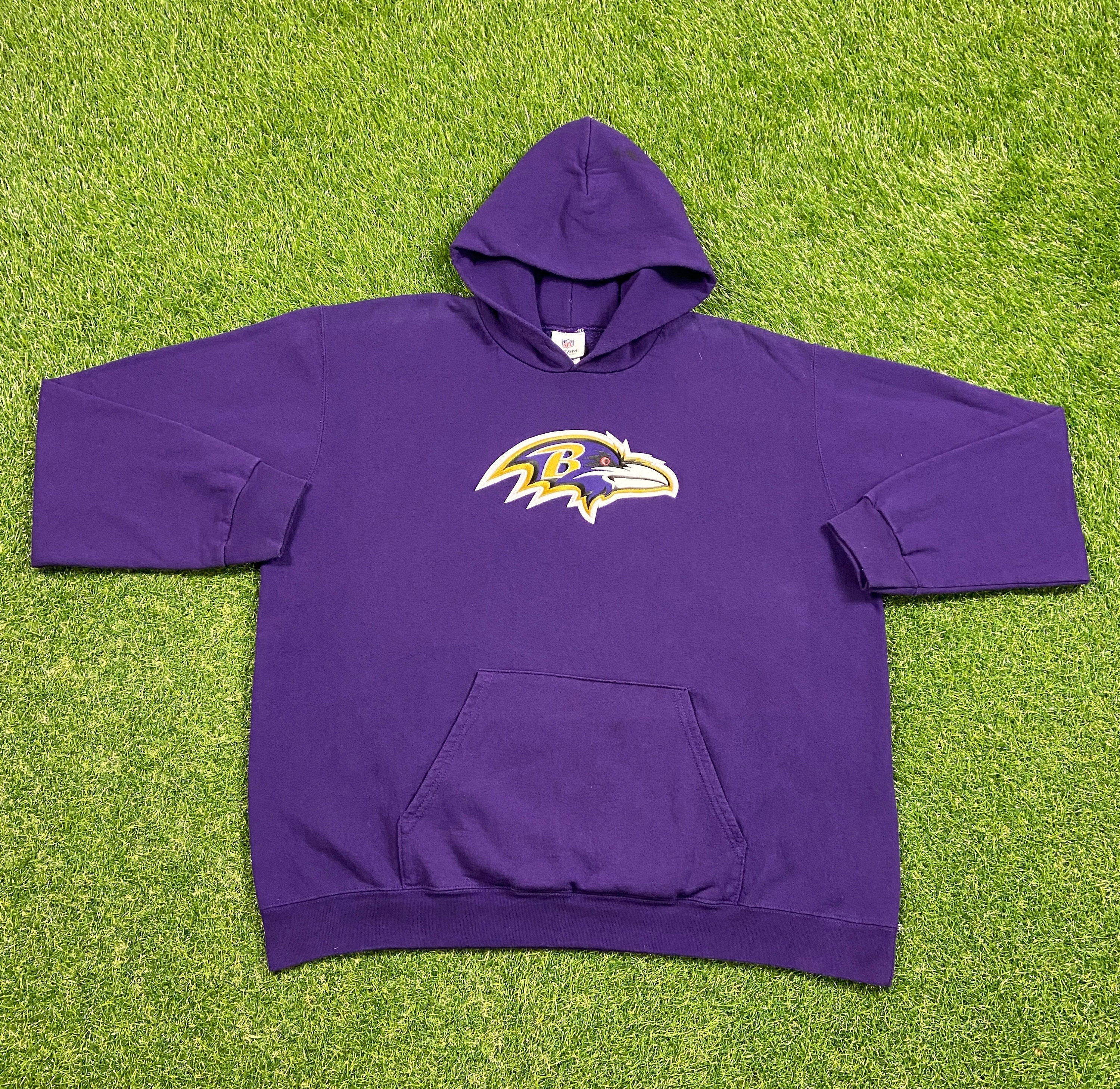 Vintage Baltimore Ravens Hoodie Sweatshirt Size Xtra Large XL - Etsy Denmark