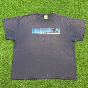 Vintage Defy the Laws of Gravity T Shirt Tee Size Large L Rollerblades Surf Roller Skate Snowboarding 1990s 90s Extreme Sports Hawk