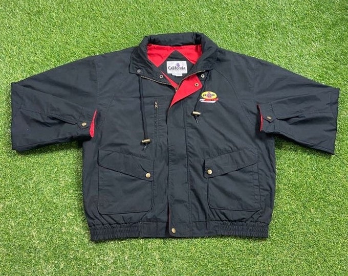 Vintage Pennzoil Racing Jacket Size Xtra Large XL Oil Gas Station NASCAR Racing Daytona 500 1990s 90s