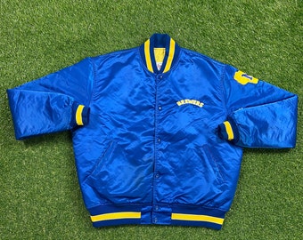 マジェスティック ミルウォーキー・ブルワーズ サテンジャケット/MLB