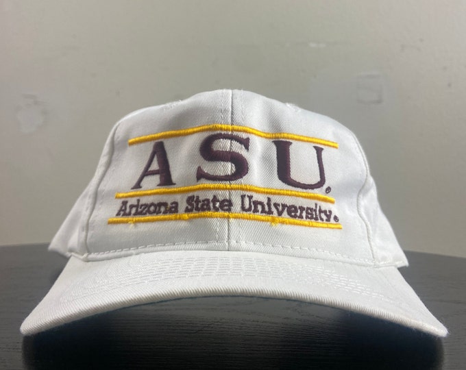 Vintage Arizona State University Snapback Hat The Game OSFA NCAA College Football Phoenix Sun Devils ASU 1990s 90s