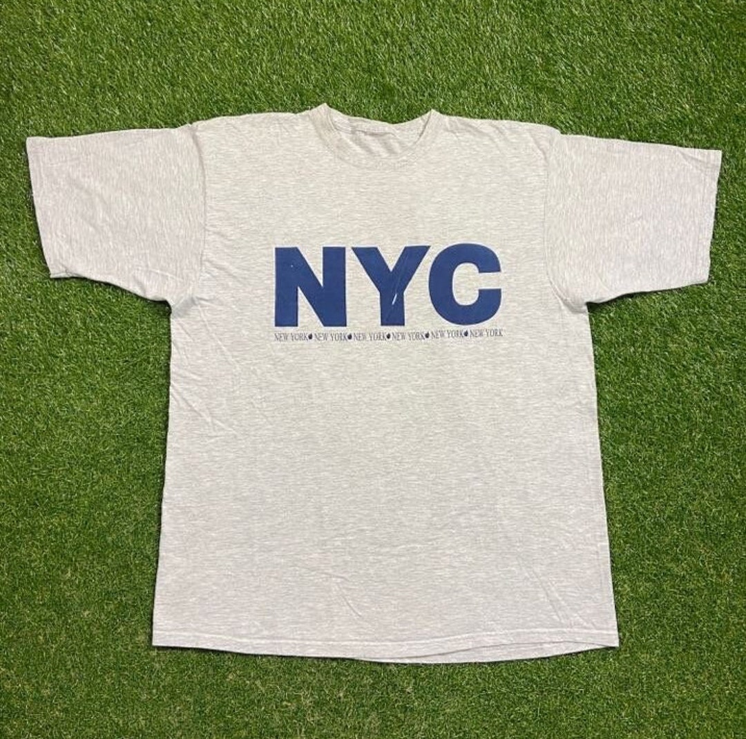 Vintage New York City T Shirt Tee Size XXL 2XL Subway Big Apple