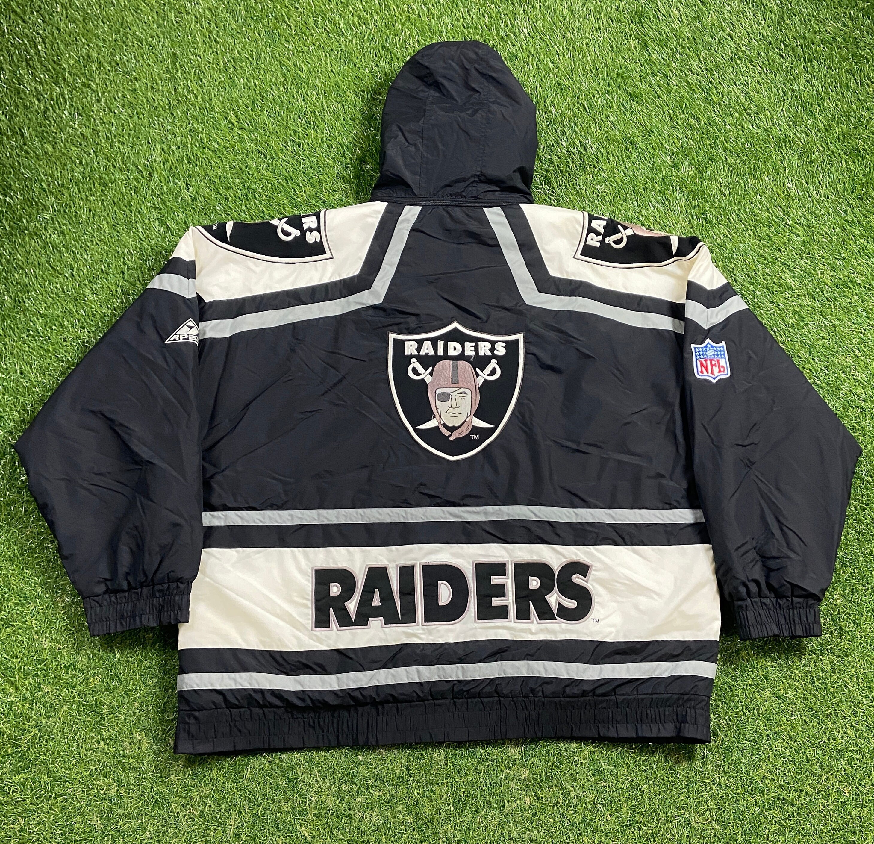 New Era NFL Las Vegas Raiders Windbreaker Anorak Jacket