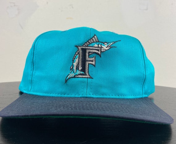 Vintage Florida Marlins Snapback Hat 