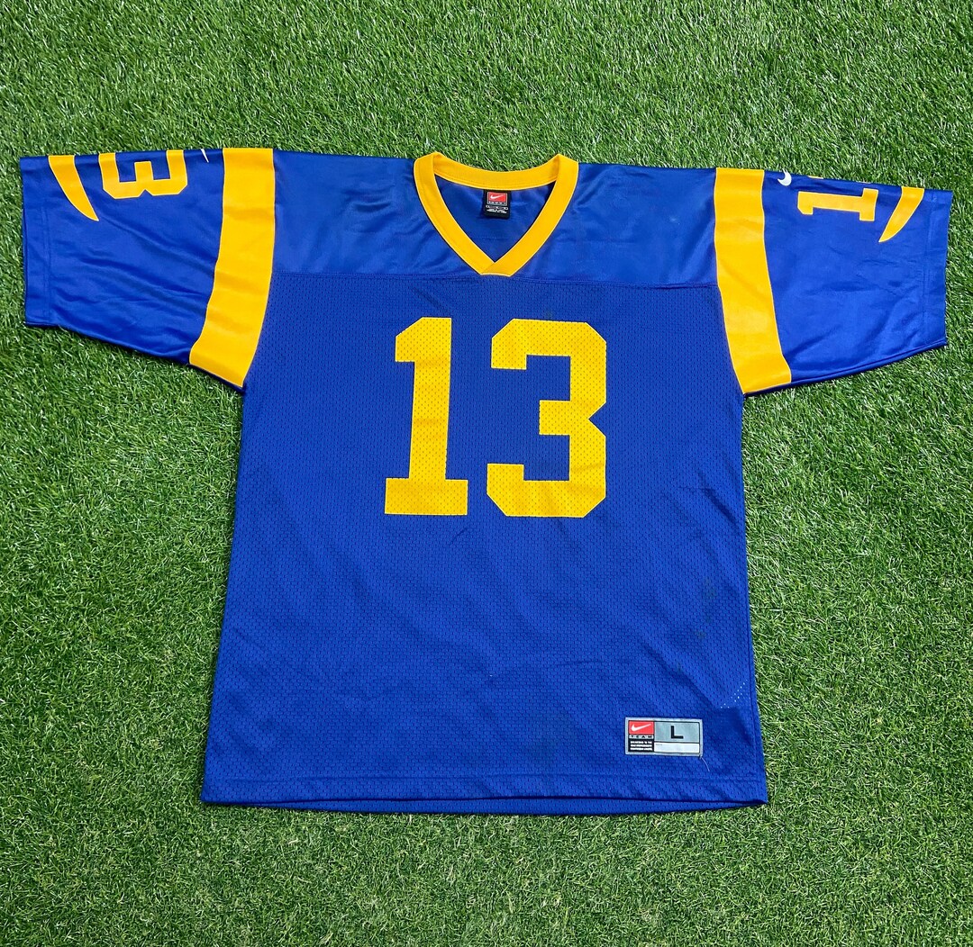 Rams Warner 13 シャツ ネイビー/ゴールド il_1080xN.4957185913_bg5x.jpg