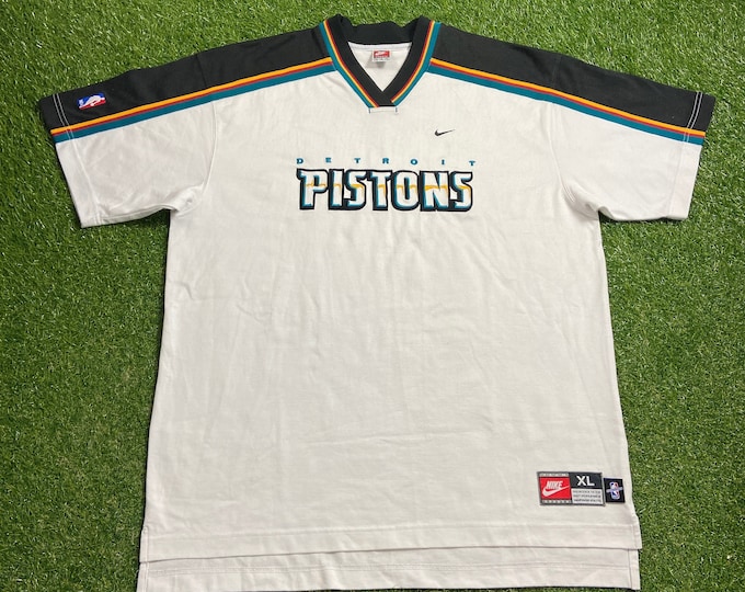Vintage Detroit Pistons Jersey Nike Xtra Large XL Michigan Classic Bad Boys Jordan 1990s 90s