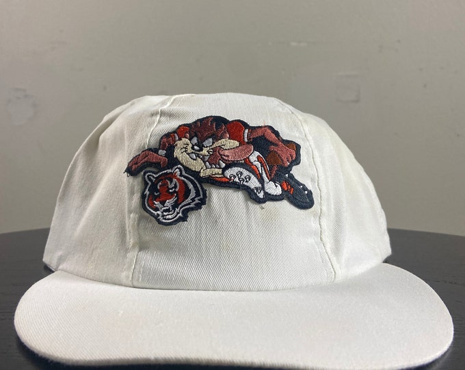 Vintage Cincinnati Bengals Snapback Hat Re Play Size Small / Medium NFL Football Ohio Cleveland 1990s 90s