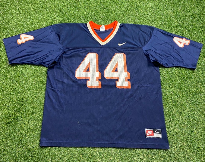 Vintage Auburn University Jersey Nike Made USA Size Xtra Large XL NCAA College Basketball Football 1990s Classic Chief