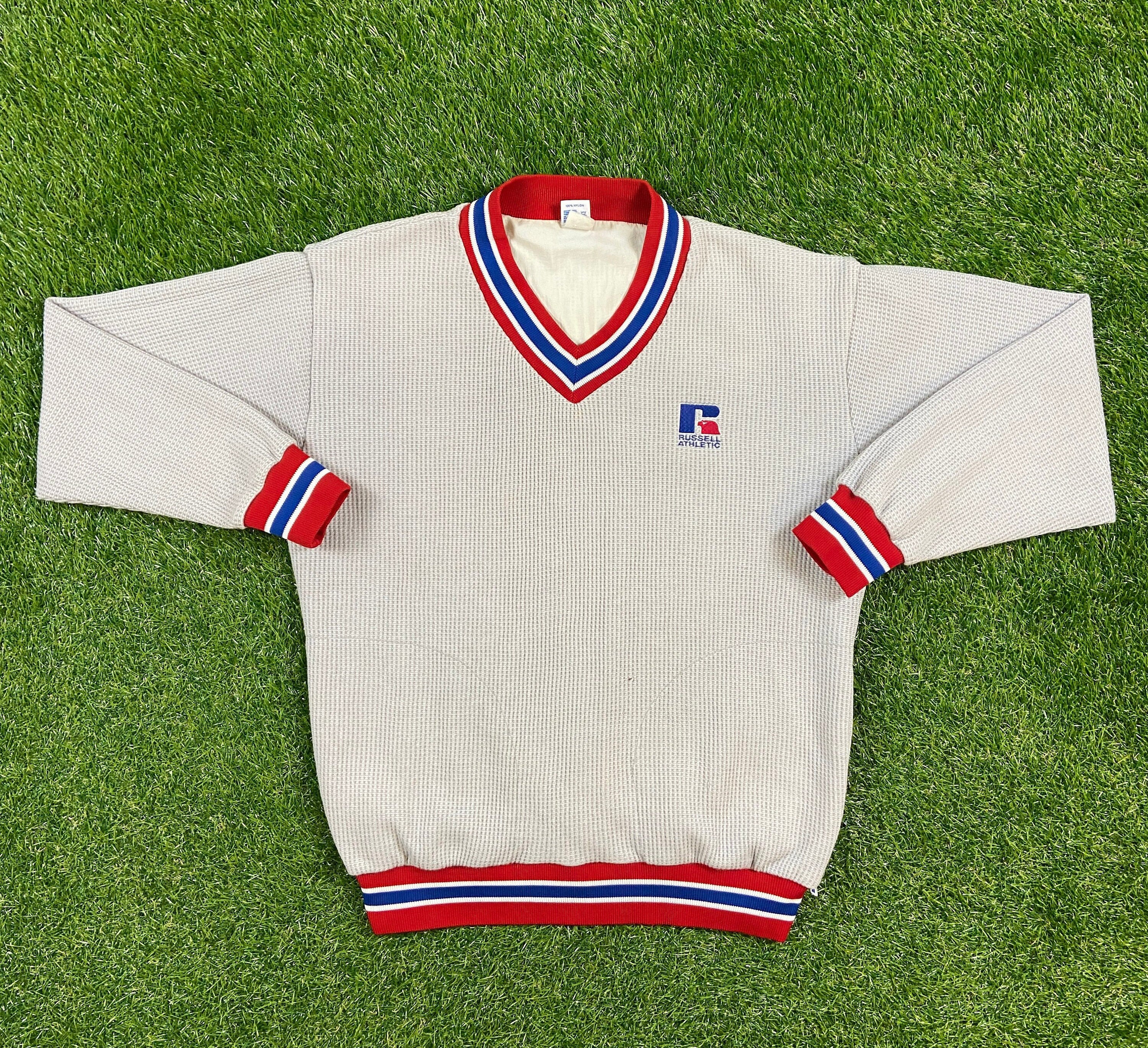 russell v neck sweatshirt