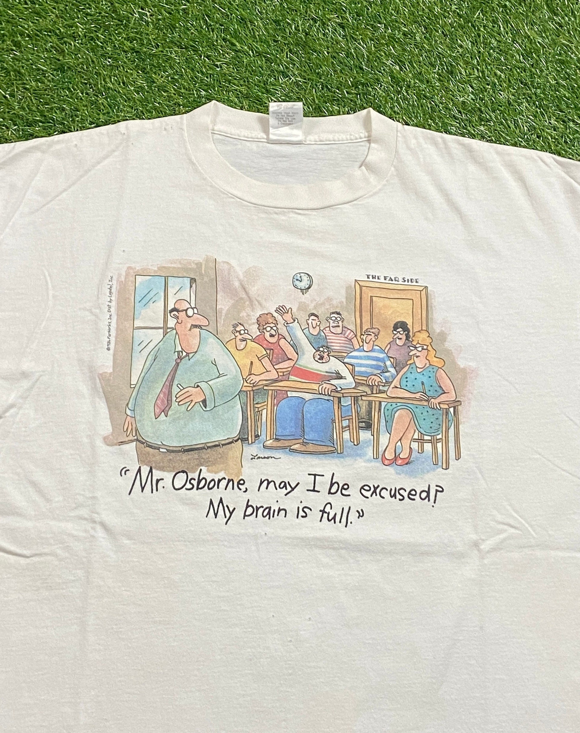 80s the far side tシャツ　usa製 Vintage the Far Side Gary Larson T Shirt Made USA Size Xtra Large