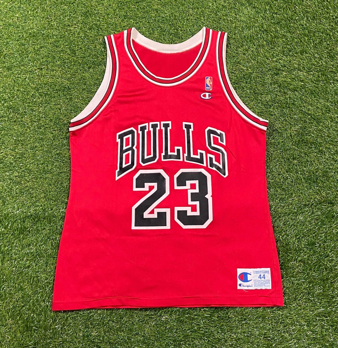 Vintage Chicago Bulls Michael Jordan #23 Jersey Champion Made USA