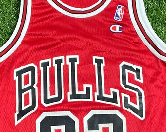BULLS 33 ユニフォーム Champion サイズ44 VTG Scottie Pippen #33 Chicago Bulls NBA Basketball Jersey