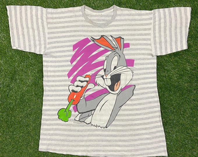 Vintage Bugs Bunny 1994 T Shirt Tee Made USA Size XXl 2XL Looney Tunes Warner Bros Classic Cartoon 1990s 90s