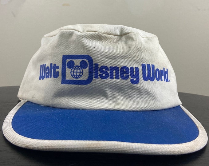 Vintage Mickey Mouse Hat Cap Disney Character Fashions Made USA Size Small / Medium Walt Disney World Disneyland Painter
