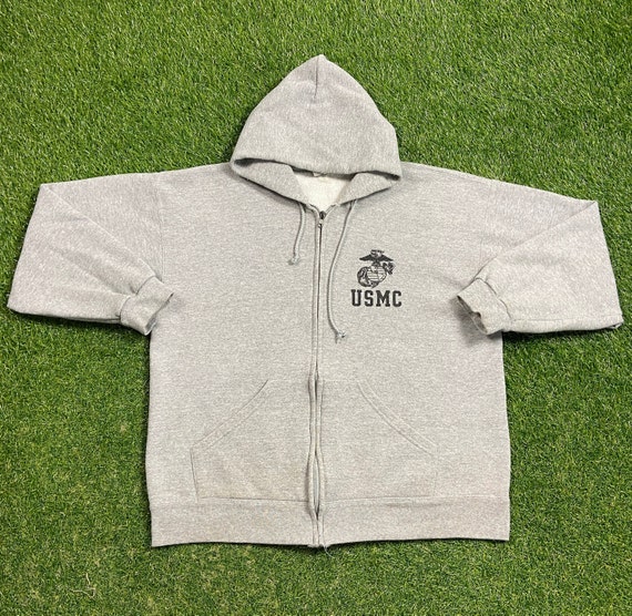 Vintage USMC Hoodie Sweatshirt Soffe Size Xtra Large XL United States Marine Corps Army Military Navy 1990s 90s Pull Over Etsy UK