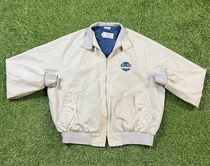 Vintage Disney MGM Studios Crew Jacket Made Usa Size Xtra Large XL Theme Park Walt Disney World WDW Disneyland Mickey Mouse 1990s 90s