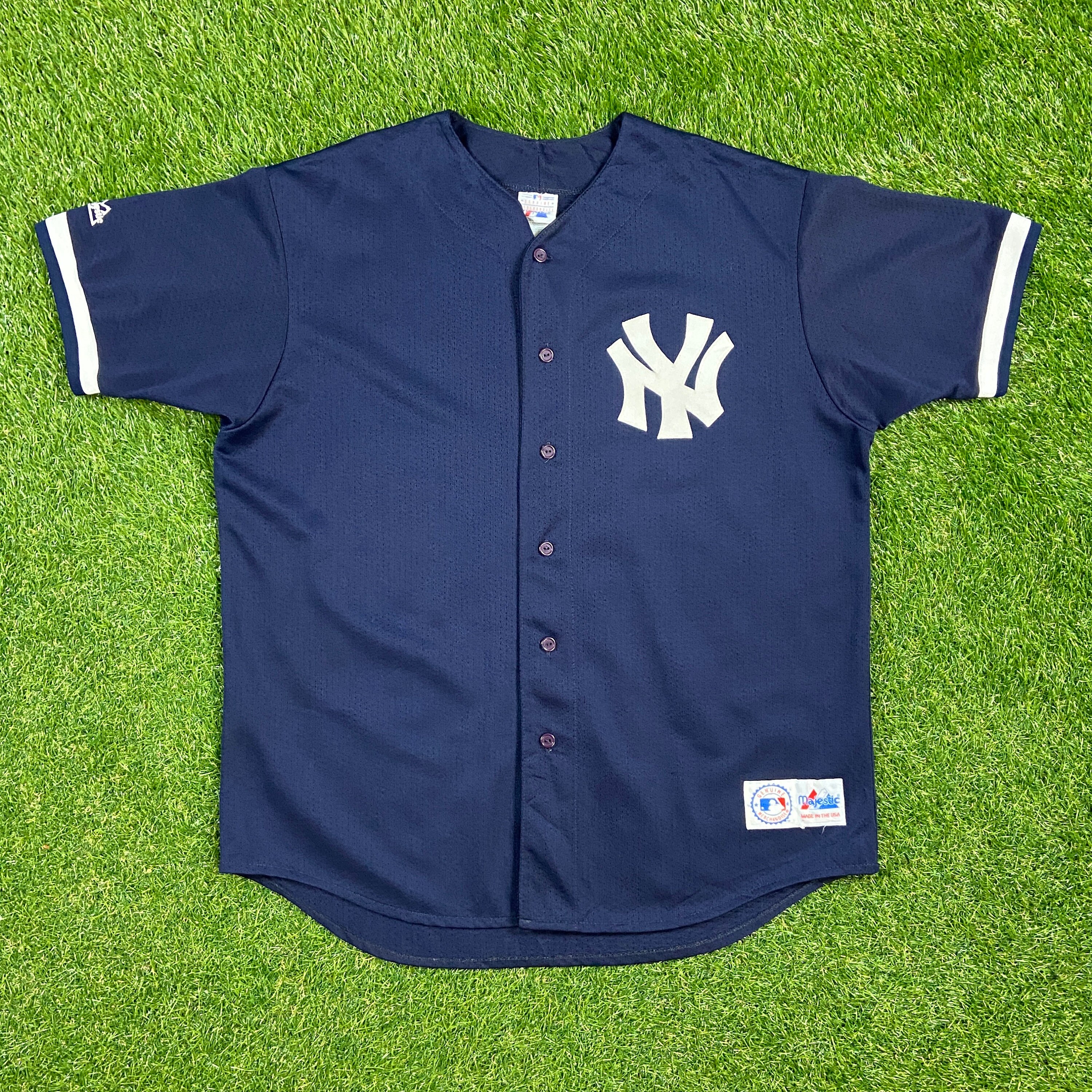 Vintage New York Yankees Majestic Baseball Jersey – ROMAN