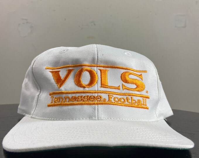 Vintage Tennessee Volunteers Snapback Hat Cap The Game OSFA NCAA College Basketball Original Classic 1990s 90s