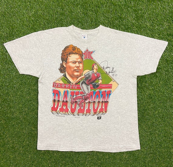 Vintage Philadelphia Phillies Darren Daulton T Shirt Tee Delta