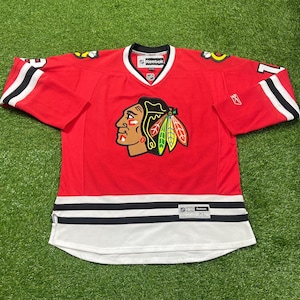 Vintage Chicago Blackhawks Daniel Carcillo #13 Autographed Jersey Reebok Size Xtra Large XL NHL Hockey Illinois 00s