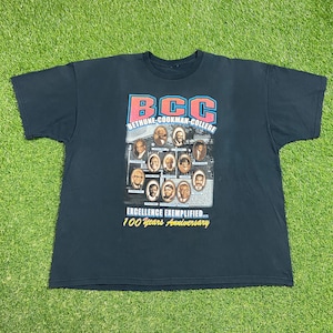 Vintage Bethune Cookman University T Shirt Tee Size XXL 2XL Daytona Beach Florida NCAA College Football Wildcats 1990s 90s