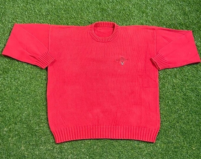 Vintage The Venice Golf & Country Club Knit Crewneck Sweater Size Xtra Large XL Masters Tournament US Open Masters Collection Tiger Woods