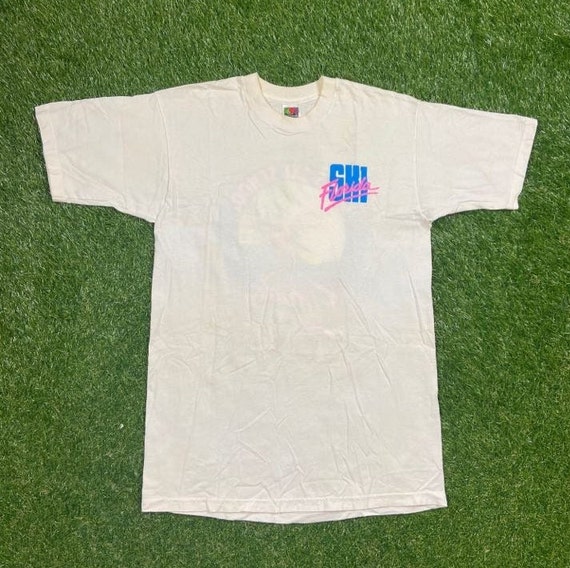 Vintage Dave's Ski School Florida T Shirt Tee Fruit of the Loom