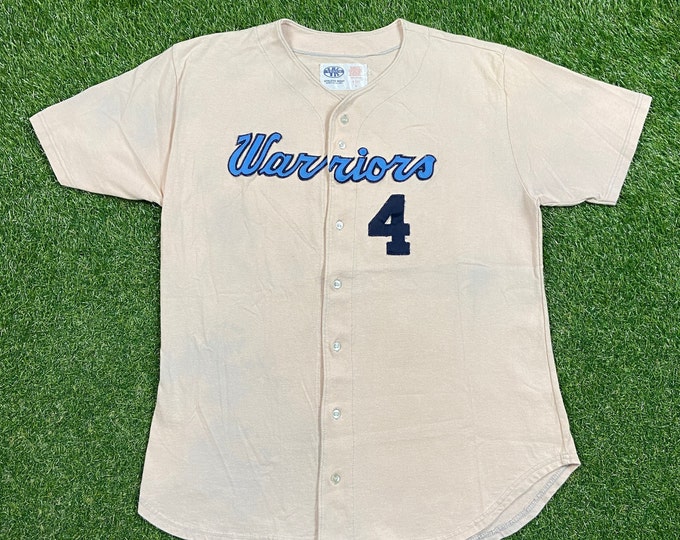 Vintage Warriors 4 Baseball Jersey Venus Athletic Wear Size Xtra Large XL Quality Comfy Great Fit Original 70s 80s 1970s 1980s