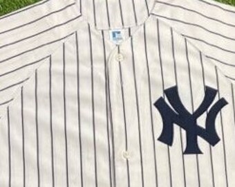 Vintage New York Yankees Alex Rodriguez Jersey Russell Athletic
