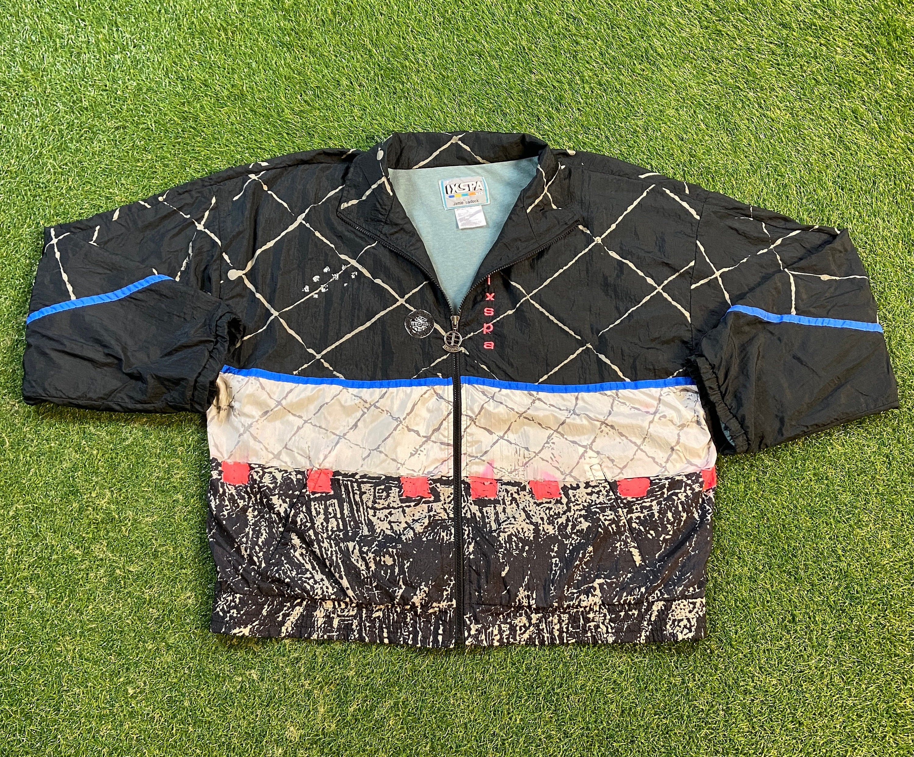 Vintage Ixspa Windbreaker Jacket Jamie Sadock Size Xtra Large - Etsy