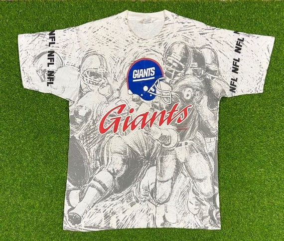 Vintage New York Giants NFL Football T-Shirt Old L