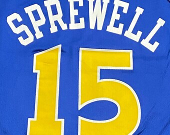 Vintage Golden State Warriors Jersey Champion Made USA Size Small