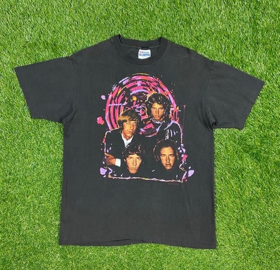 The Doors バンド Tシャツ Hanes Lサイズ Vintage the Doors Jim Morrison T Shirt Tee Hanes Made USA Size