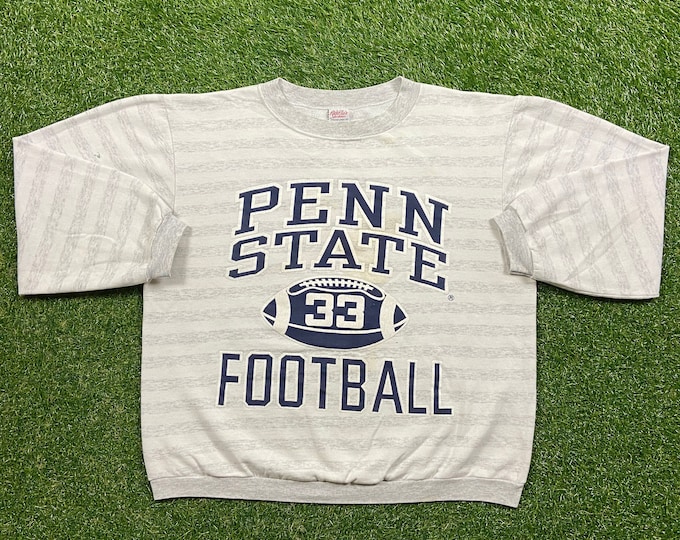 Vintage Penn State University Crewneck Sweatshirt Rich Tees Made USA Size Large L Nittany Lions NCAA College Football Pennsylvania 90s 1990s
