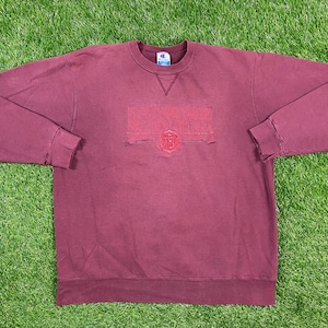 Vintage Washington State NCAA Football Crewneck Sweatshirt Champion Made USA Size Xtra Large 90&#39;s Oversized Warm 1990s Seattle Pull Over