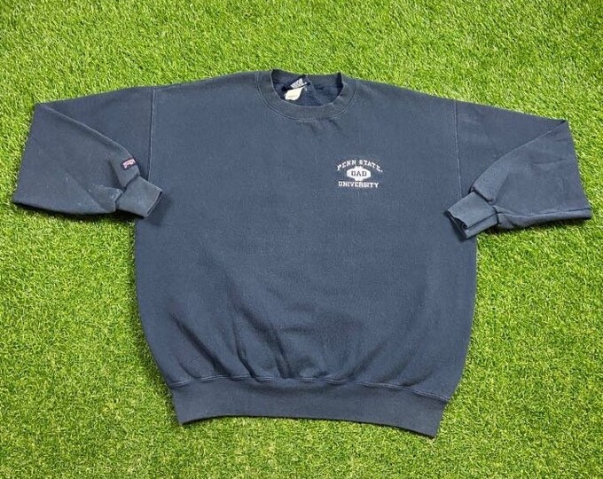 Vintage Penn State University Dad Crewneck Sweatshirt Jansport Large L Nittany Lions NCAA College Football Pennsylvania Pull Over Oversized