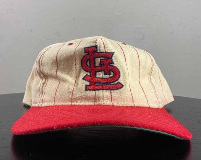 Vintage St Louis Cardinals Snapback Hat Starter OSFA MLB Baseball Missouri Cards Red Pujols 1990s 90s