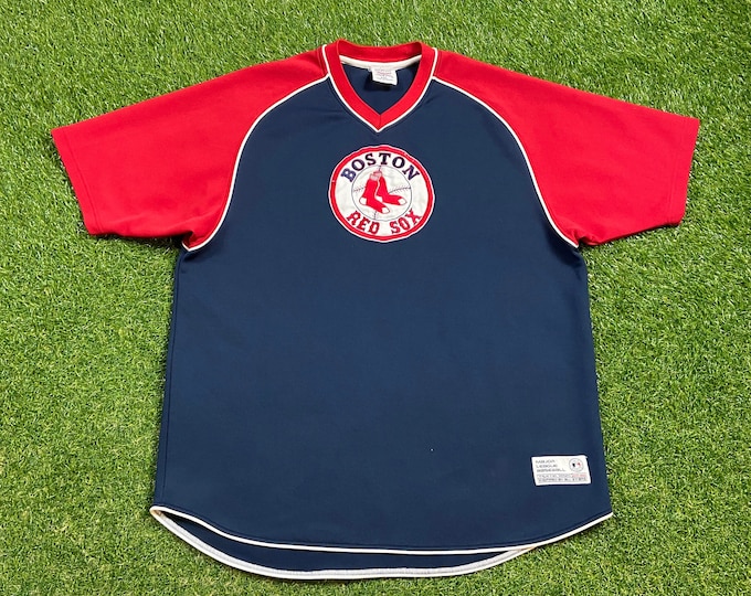 Vintage Boston Red Sox Jersey Shirt True Fan Size XXL 2XL New England Massachusetts MLB Baseball Stadium 00s