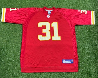 Koszulka Reebok Vintage Kansas City Chiefs Preist Holmes #31, rozmiar XXL 2XL, NFL Football, KC, Missouri Mahomes, lata 00.