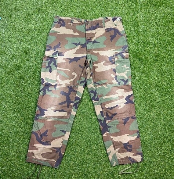 Men's Camouflage Joggers Clothing Gender-Neutral Adult Clothing Trousers 