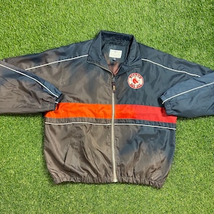 Vintage Boston Red Sox Jacket Size Large L MLB Baseball Massachusetts New England 1990s 90s As Is
