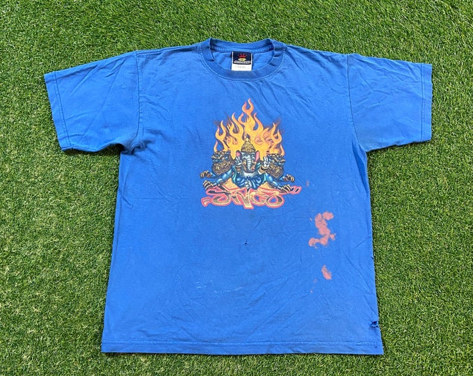 Vintage JNCO Jeans T Shirt Tee Made USA Size Large L Judge None Choose On Registered Trademark Los Angeles California 1990s 90s