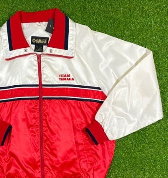 Vintage Team Yamaha Windbreaker Jacket Yamaha Motorsports