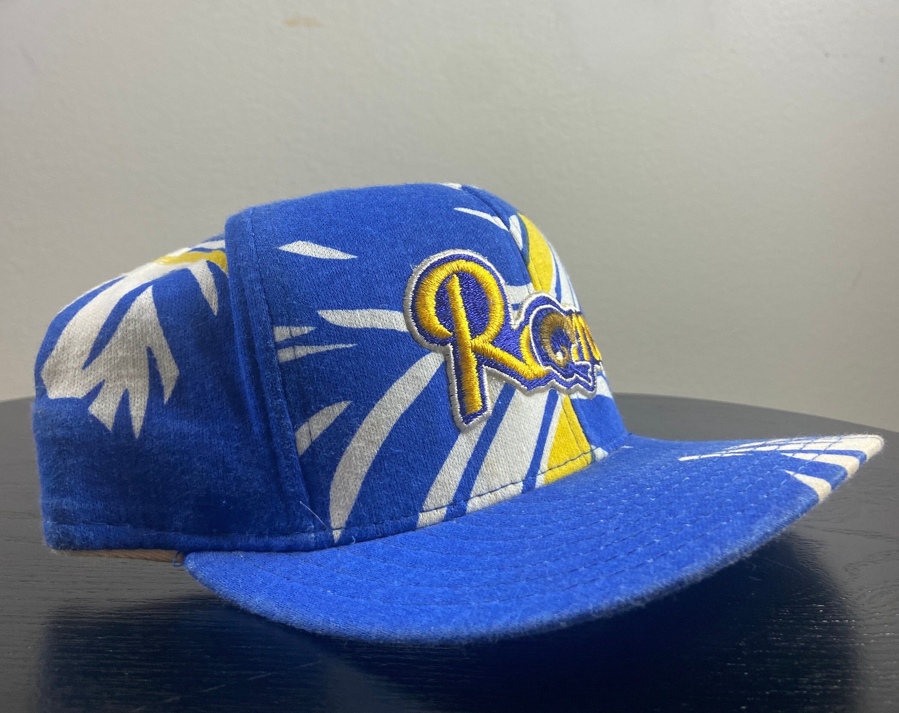 New Vintage Los Angeles Rams AJD Sports Football NFL Hat Cap Vtg 90s  Snapback
