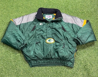 Vintage 1997 Leather Super Bowl Green Bay Packers Jacket Collector