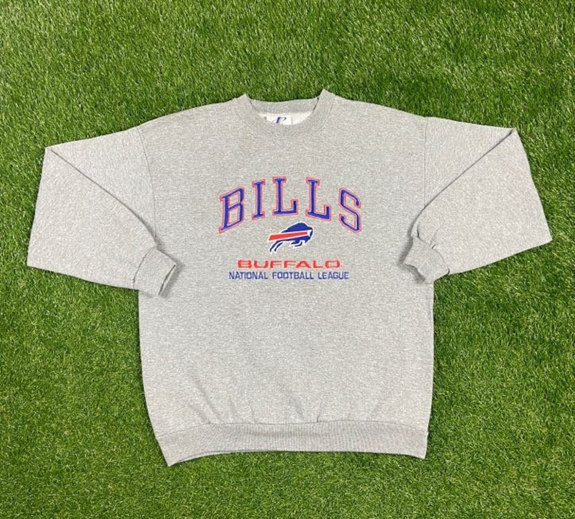 Vintage Buffalo Bills Crewneck Sweatshirt Logo Athletic Size | Etsy